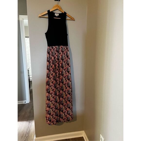 Loft Outlet Ann Taylor Women’s Size Medium Sleeveless Racerback Maxi Dress Multi - Picture 5 of 14